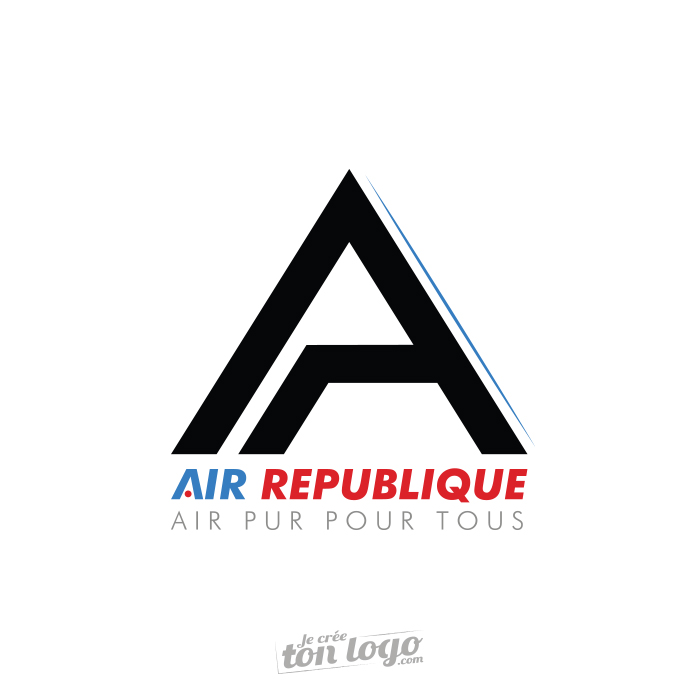 creation logo air republique france
