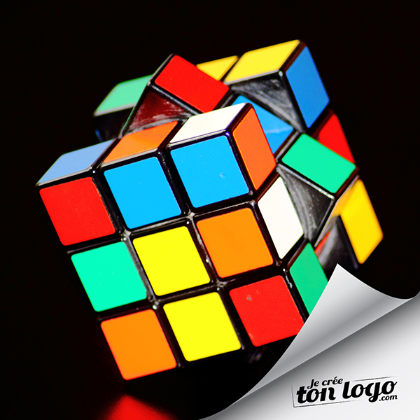 couleurs et création de logo cube