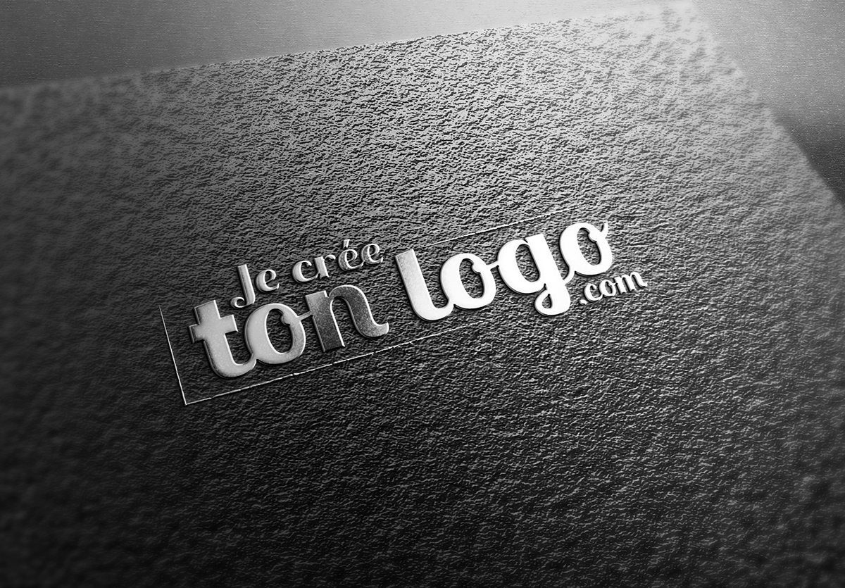 graphiste création logo luxe métal