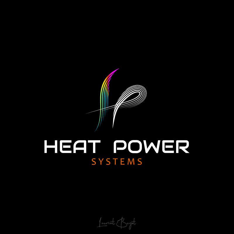 logo power couleurs fond noir