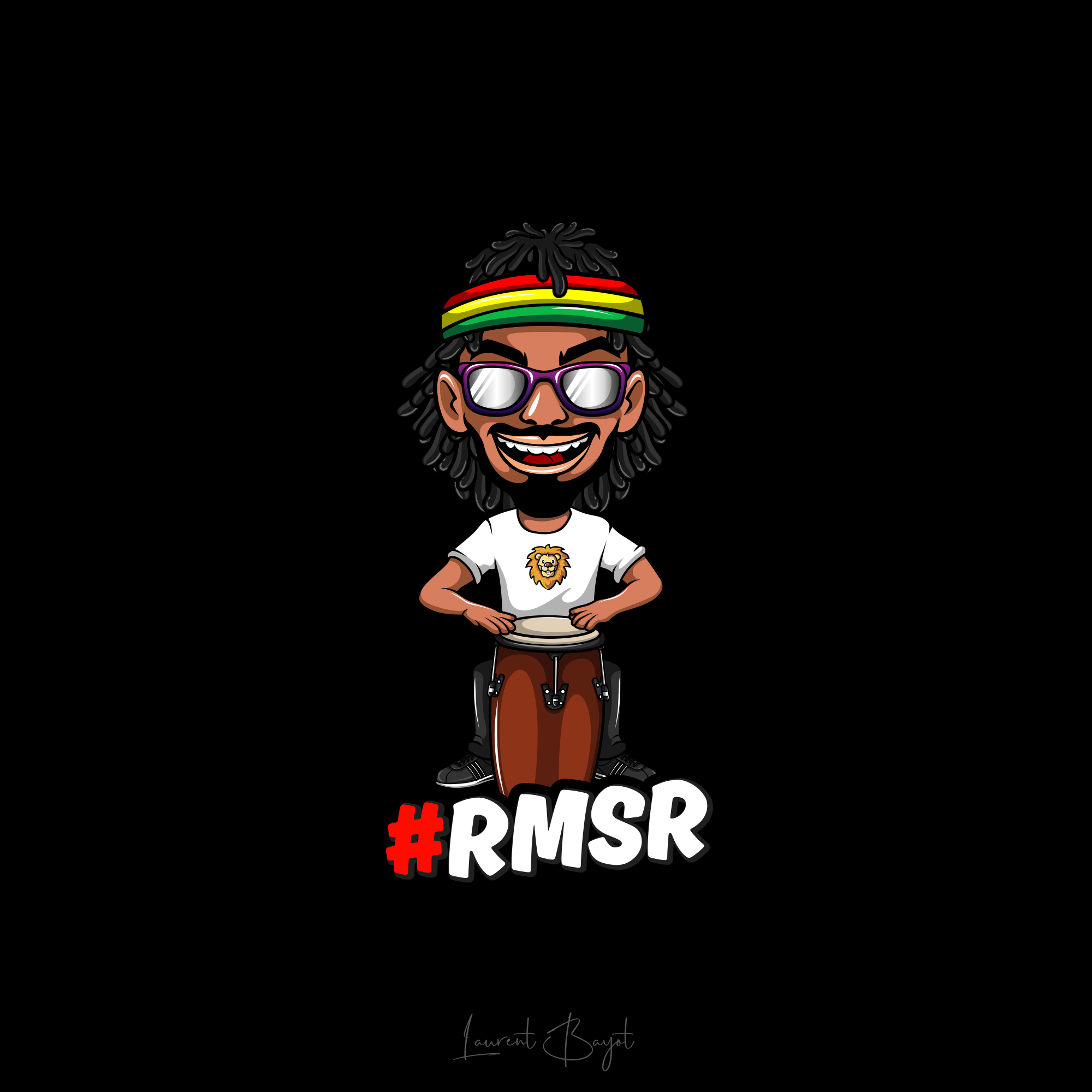 logo mascotte rasta